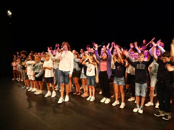 Das Festival bietet Kindern und Jugendlichen aus dem gesamten Kreis eine Bühne, um ihre Ideen und Projekte  öffentlich zu präsentieren. Foto: Thomas Langen