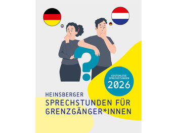 Die Sprechstunde des Grenzinfopunktes Aachen-Eurode bietet Beratung rund um Wohnen und Studieren im Nachbarland.