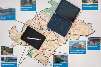 iPads für Berufskollegs. Foto: Kreis Heinsberg