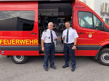 Thomas Kähler (l.) und Thomas Hoffmann. Foto: Kreis Heinsberg