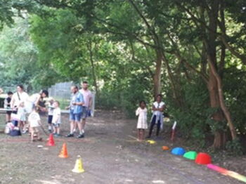 Während des Sommferfestes haben 78 Kinder das Bewegungsabzeichen (Kibaz) abgelegt. Foto: Kreis Heinsberg