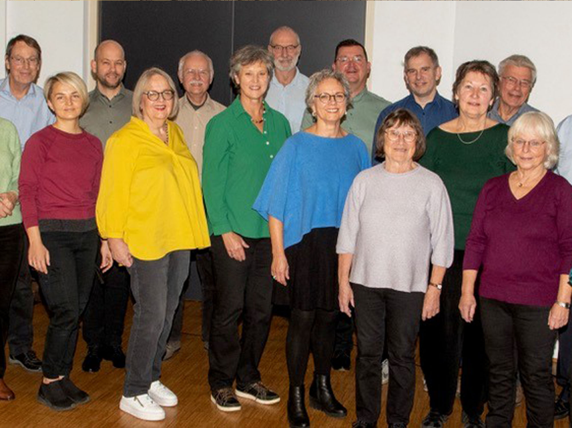 Der Chor 77 präsentiert ein abwechslungsreiches Programm mit Liedern voller Gefühl. Foto: Chor 77