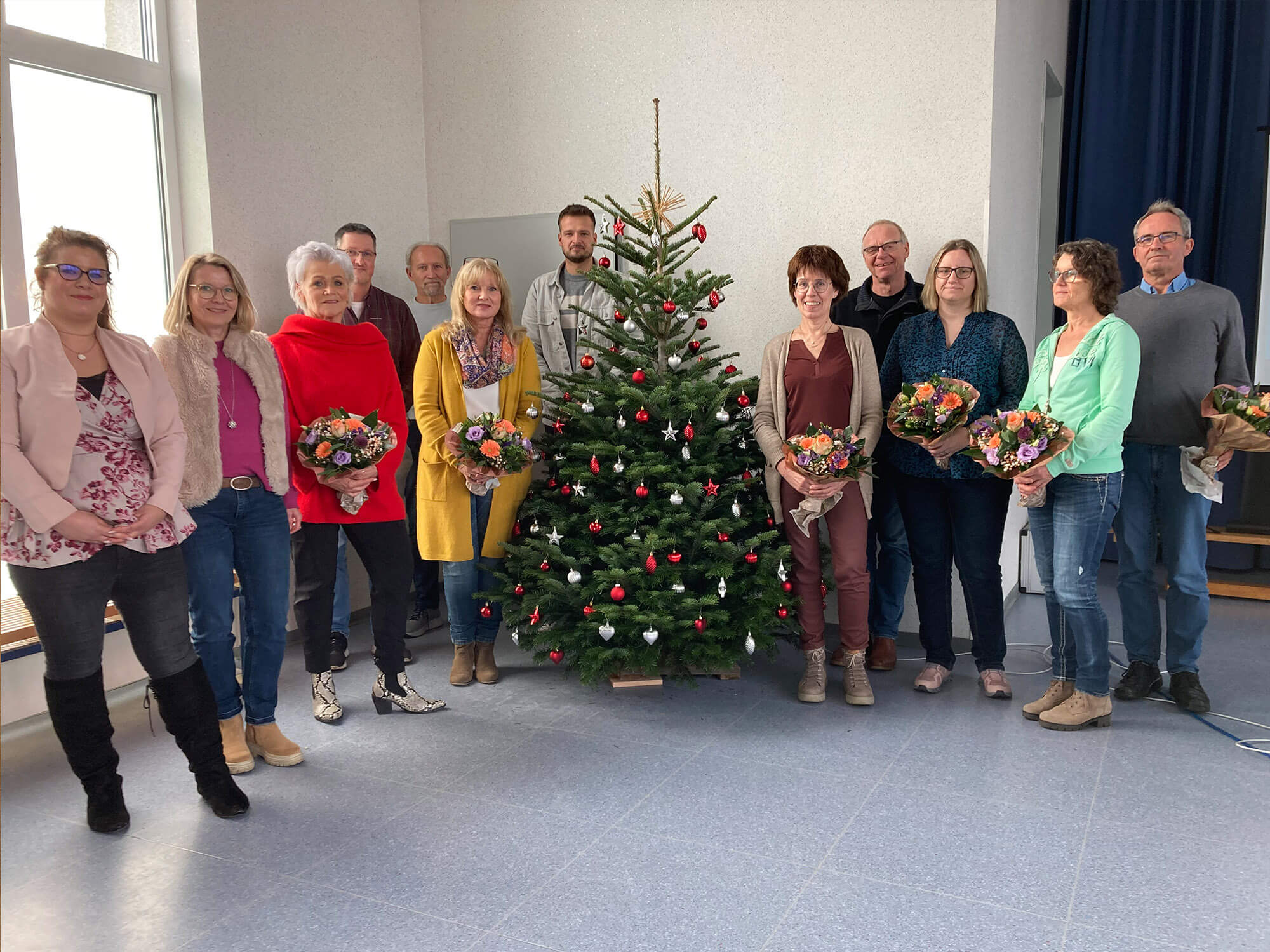 Zum Abschluss der Do-it!-Qualifizierung des Kreisjugendamtes trafen sich die Ehrenamtler in der Jugendhilfeeinrichtung der Caritas in Dalheim. Foto: Kreis Heinsberg